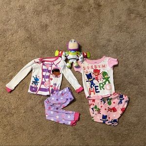 💥💥💥Set of 2 toddler girl jammies !💥💥💥